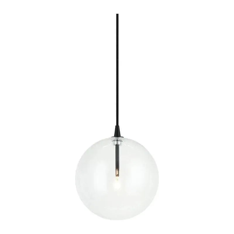 Matteo Lighting - Bolha Pendant - C81811BKCL | Montreal Lighting & Hardware