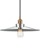 Matteo Lighting - Bulstrode's Workshop Metal Shade Pendant - C46113AGCH | Montreal Lighting & Hardware