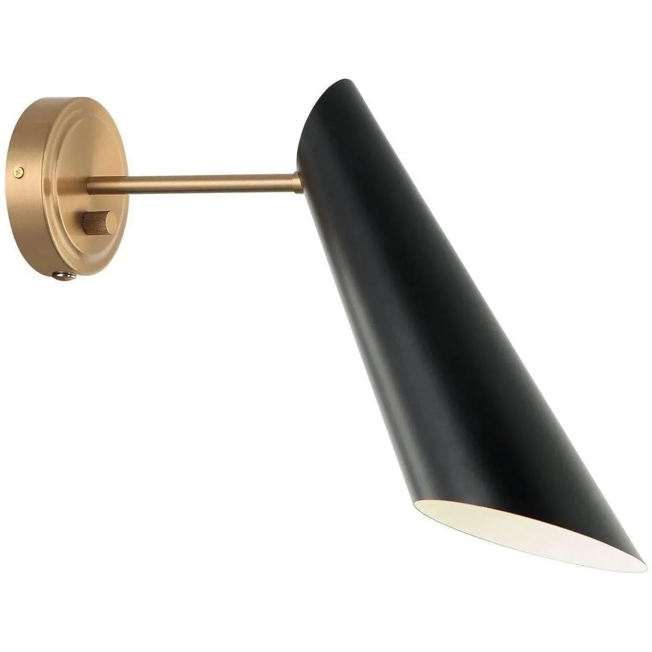 Matteo Lighting - Butera Wall Sconce - S08011AGBK | Montreal Lighting & Hardware