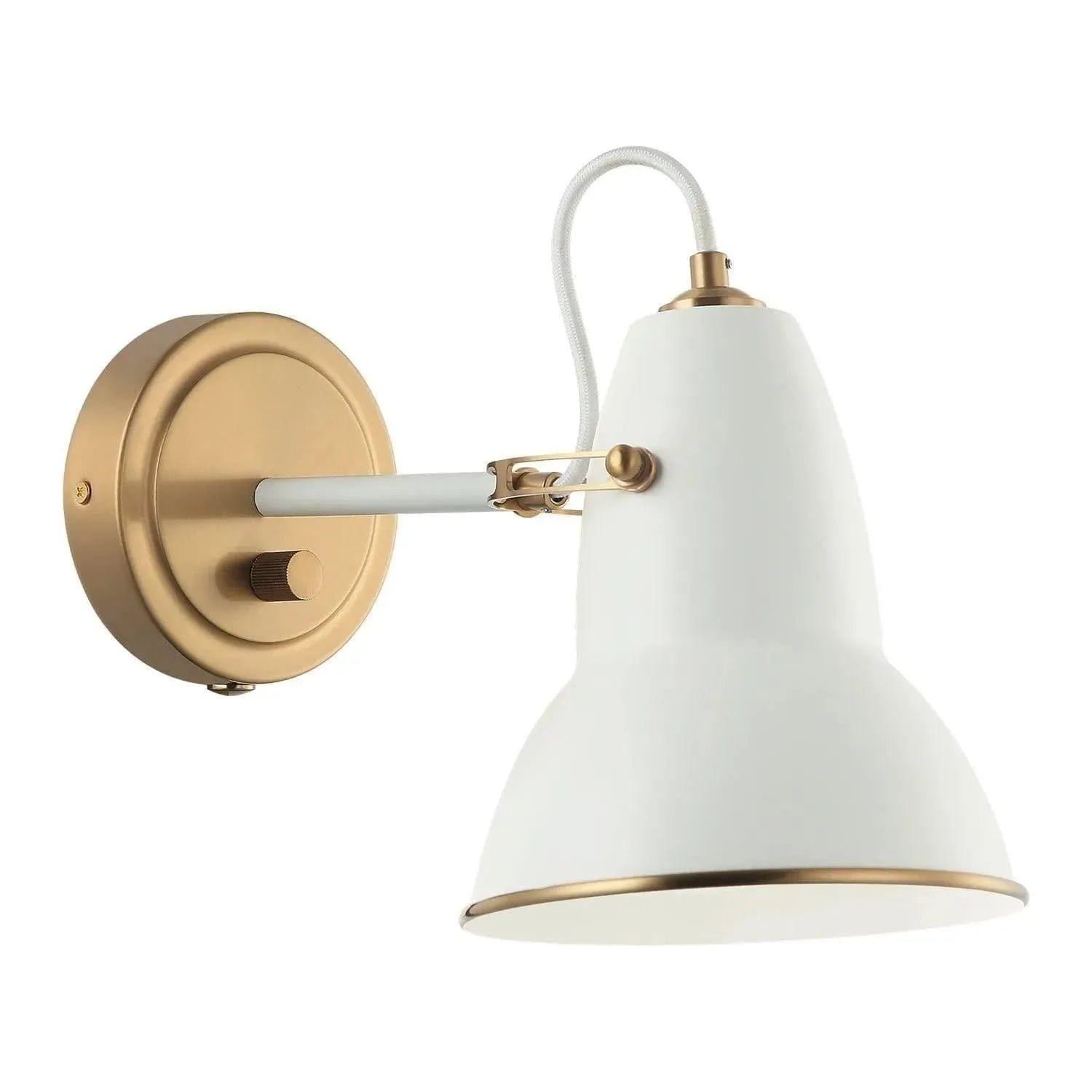 Matteo Lighting - Buzz Wall Sconce - S08411AGBK | Montreal Lighting & Hardware
