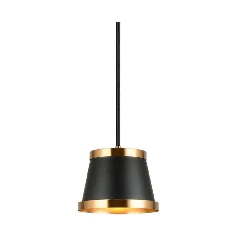 Matteo Lighting - Caske Pendant - C62901BKAG | Montreal Lighting & Hardware