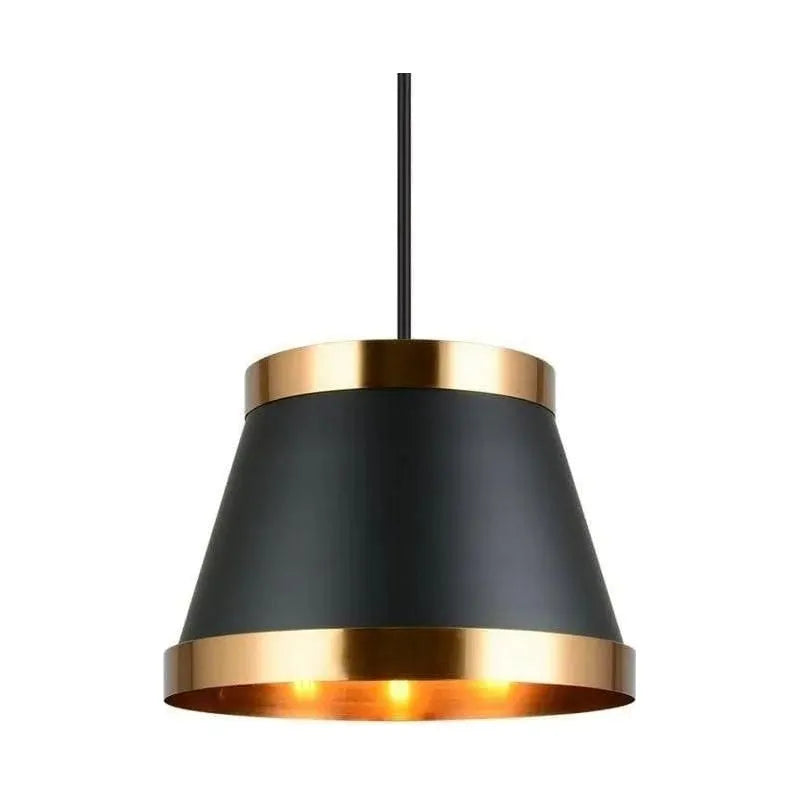 Matteo Lighting - Caske Pendant - C62903BKAG | Montreal Lighting & Hardware
