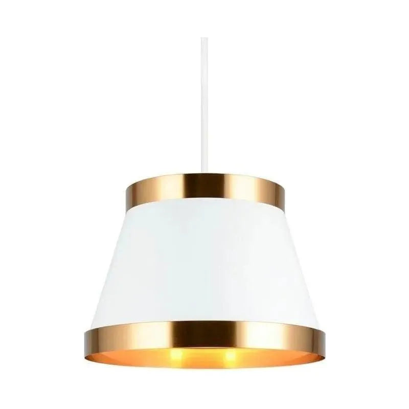 Matteo Lighting - Caske Pendant - C62903WHAG | Montreal Lighting & Hardware
