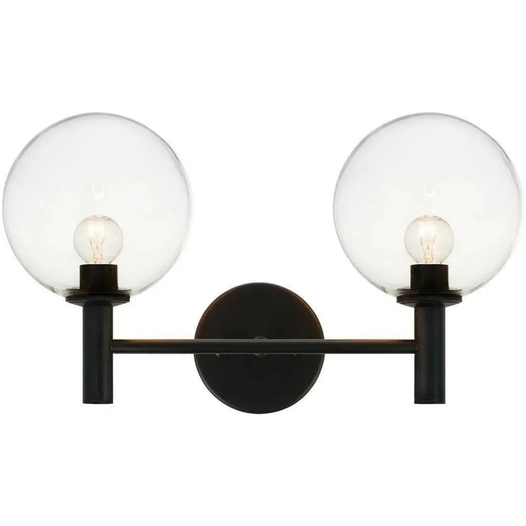 Matteo Lighting - Cosmo Bath Vanity - S06002BKCL | Montreal Lighting & Hardware