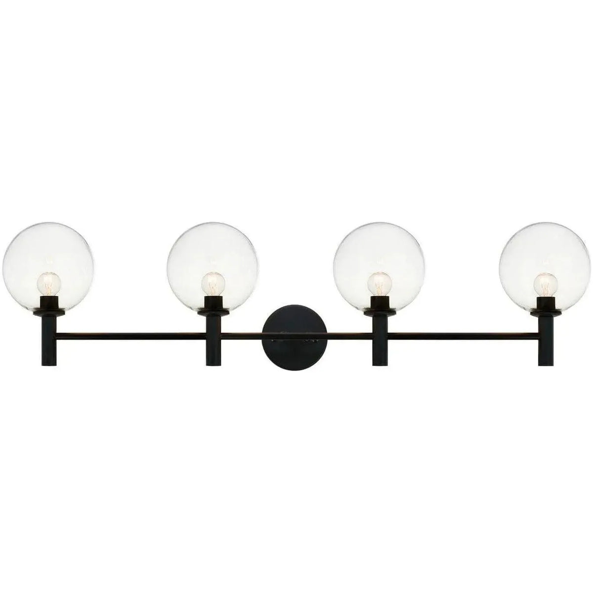 Matteo Lighting - Cosmo Bath Vanity - S06004BKCL | Montreal Lighting & Hardware