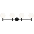 Matteo Lighting - Cosmo Bath Vanity - S06004BKOP | Montreal Lighting & Hardware