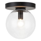 Matteo Lighting - Cosmo Flush Mount - WX06001BKCL | Montreal Lighting & Hardware
