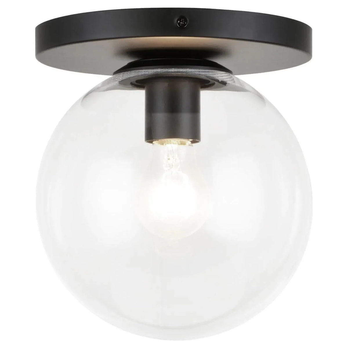 Matteo Lighting - Cosmo Flush Mount - WX06011BKCL | Montreal Lighting & Hardware