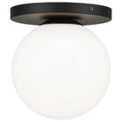 Matteo Lighting - Cosmo Flush Mount - WX06011BKOP | Montreal Lighting & Hardware