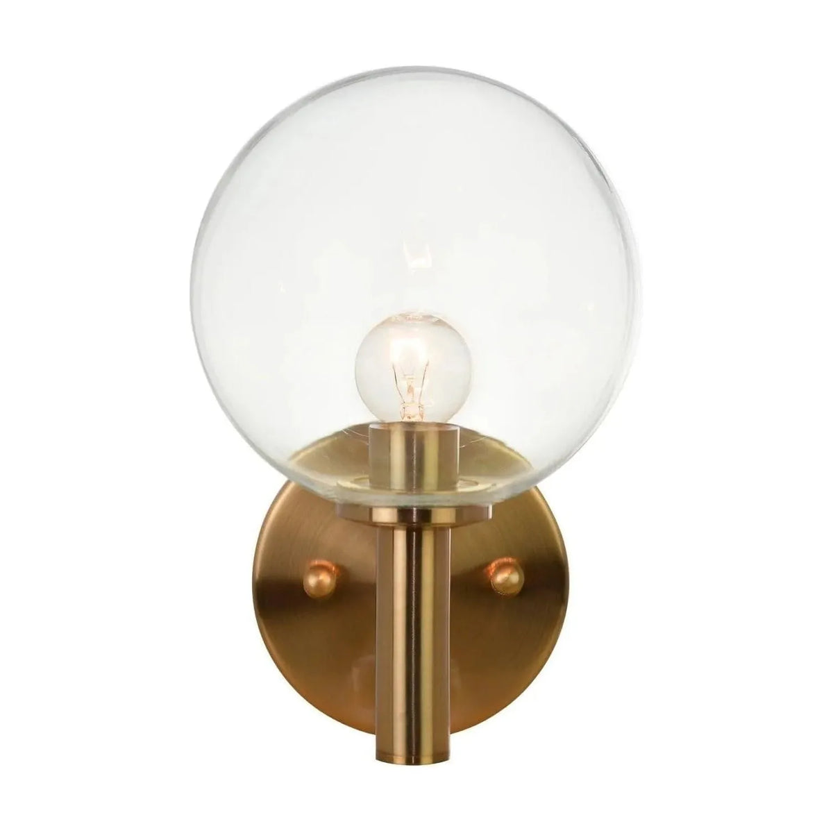 Matteo Lighting - Cosmo One Light Wall Sconce - S06001AGCL | Montreal Lighting & Hardware