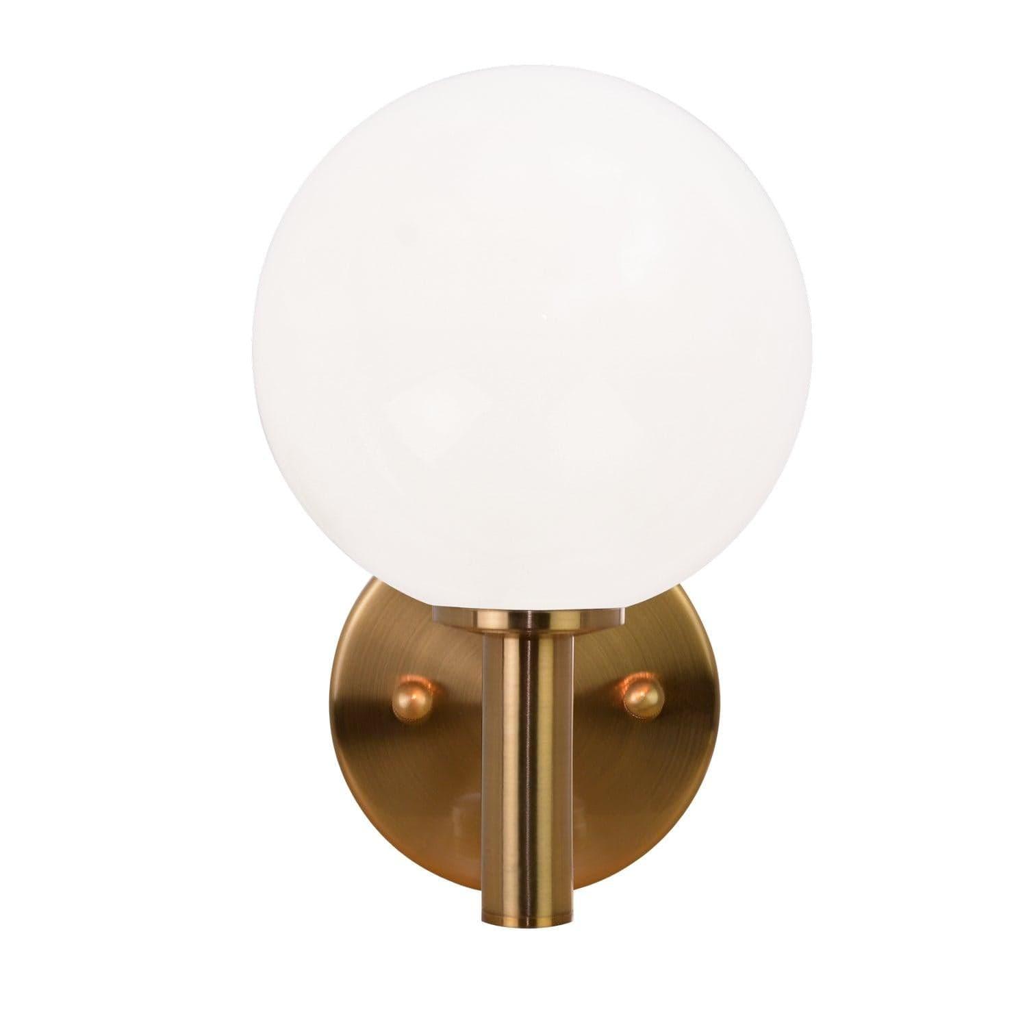 Matteo Lighting - Cosmo One Light Wall Sconce - S06001AGOP | Montreal Lighting & Hardware