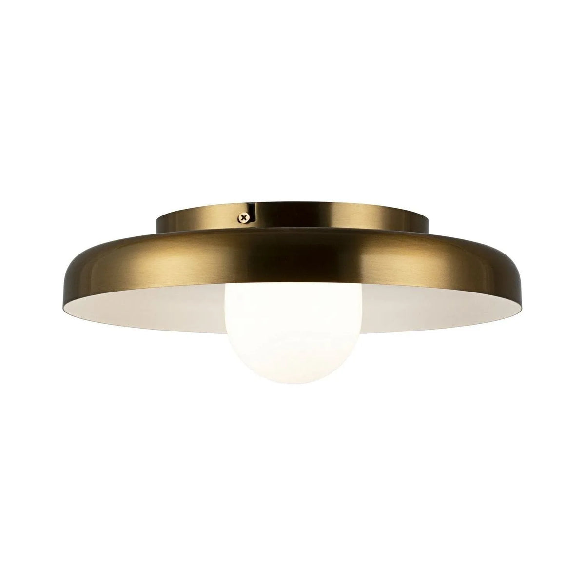 Matteo Lighting - Creston LED Ceiling Mount - X34411AGOP | Montreal Lighting & Hardware