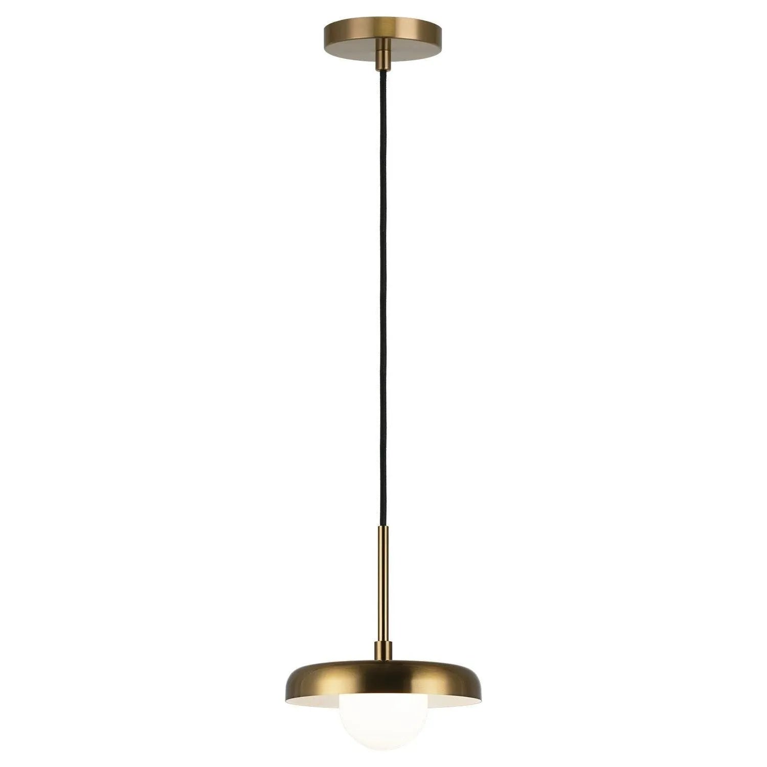Matteo Lighting - Creston LED Pendant - C34401AGOP | Montreal Lighting & Hardware