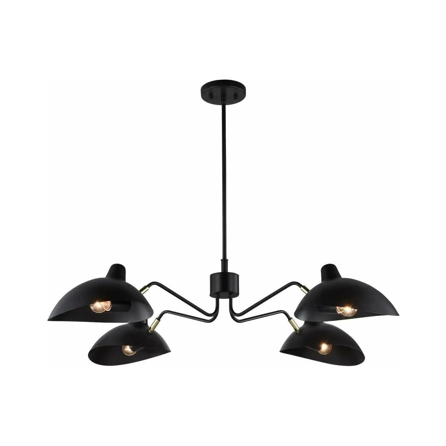 Matteo Lighting - Droid Four Light Pendant - C57904BZ | Montreal Lighting & Hardware