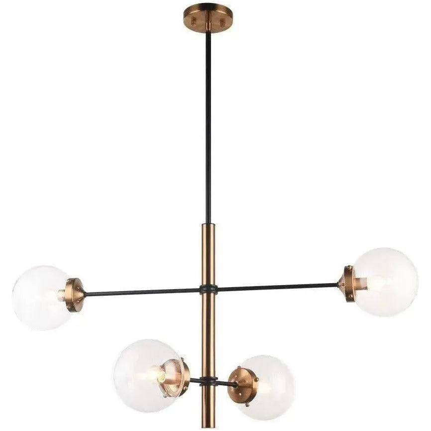 Matteo Lighting - Enchant Chandelier - C78104AGCL | Montreal Lighting & Hardware