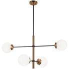 Matteo Lighting - Enchant Chandelier - C78104AGOP | Montreal Lighting & Hardware
