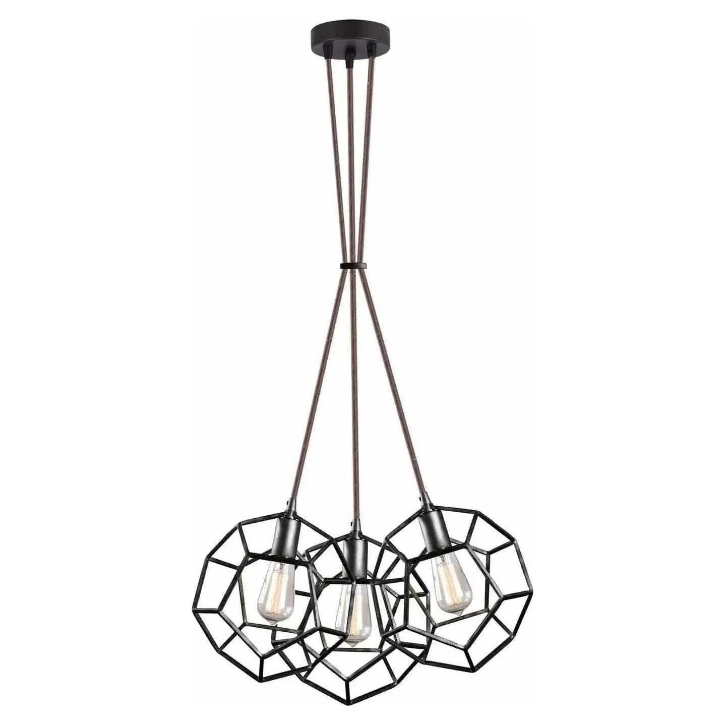 Matteo Lighting - Geometry Series Cluster Pendant - C54633RB | Montreal Lighting & Hardware