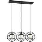 Matteo Lighting - Geometry Series Linear Pendant - C54643RB | Montreal Lighting & Hardware