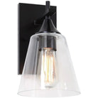 Matteo Lighting - Hollis Wall Sconce - S09801BK | Montreal Lighting & Hardware