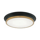 Matteo Lighting - Jaxx Ceiling Mount - M11202BKAG | Montreal Lighting & Hardware