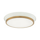 Matteo Lighting - Jaxx Ceiling Mount - M11202WHAG | Montreal Lighting & Hardware