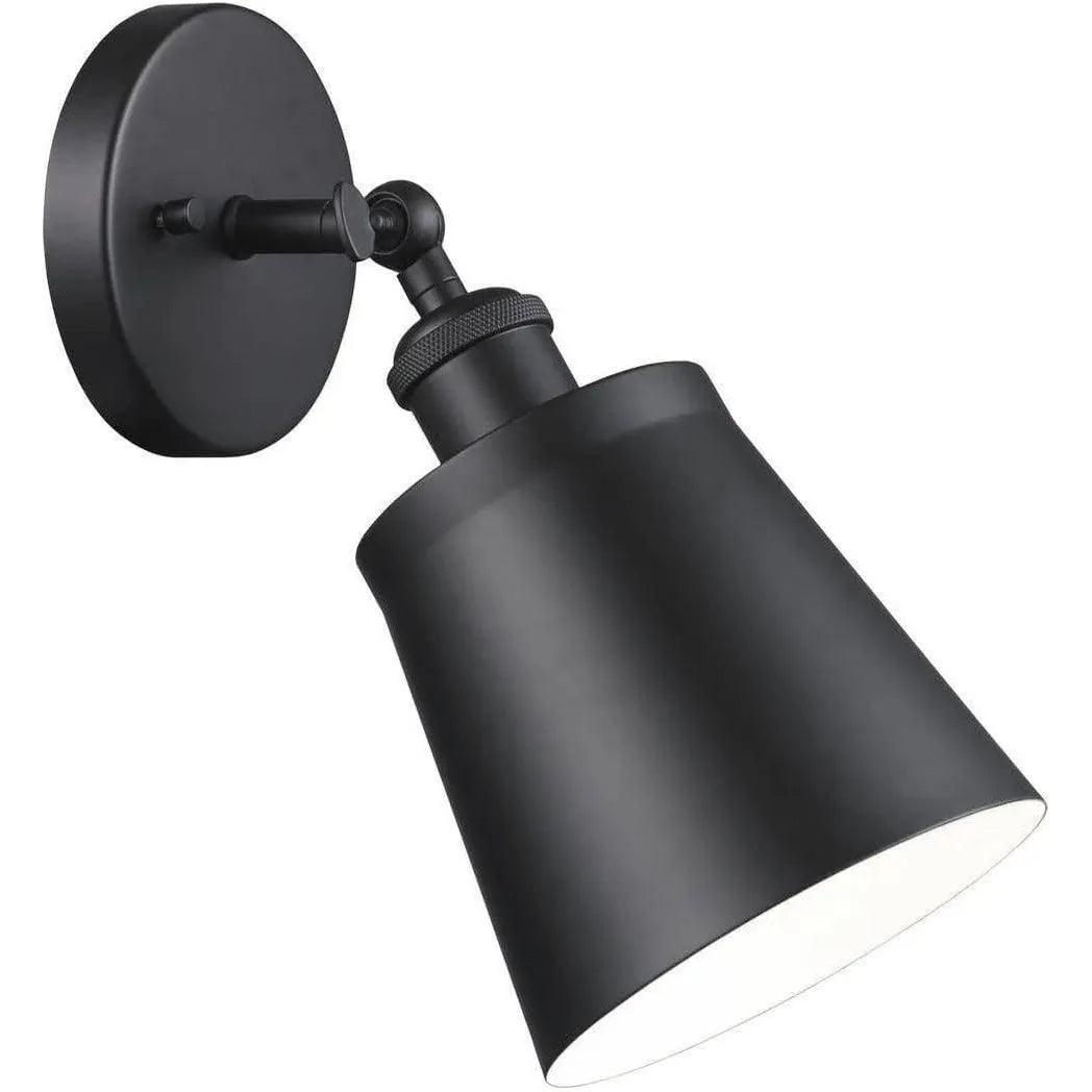 Matteo Lighting - Kinsley Wall Sconce - S08201BK | Montreal Lighting & Hardware