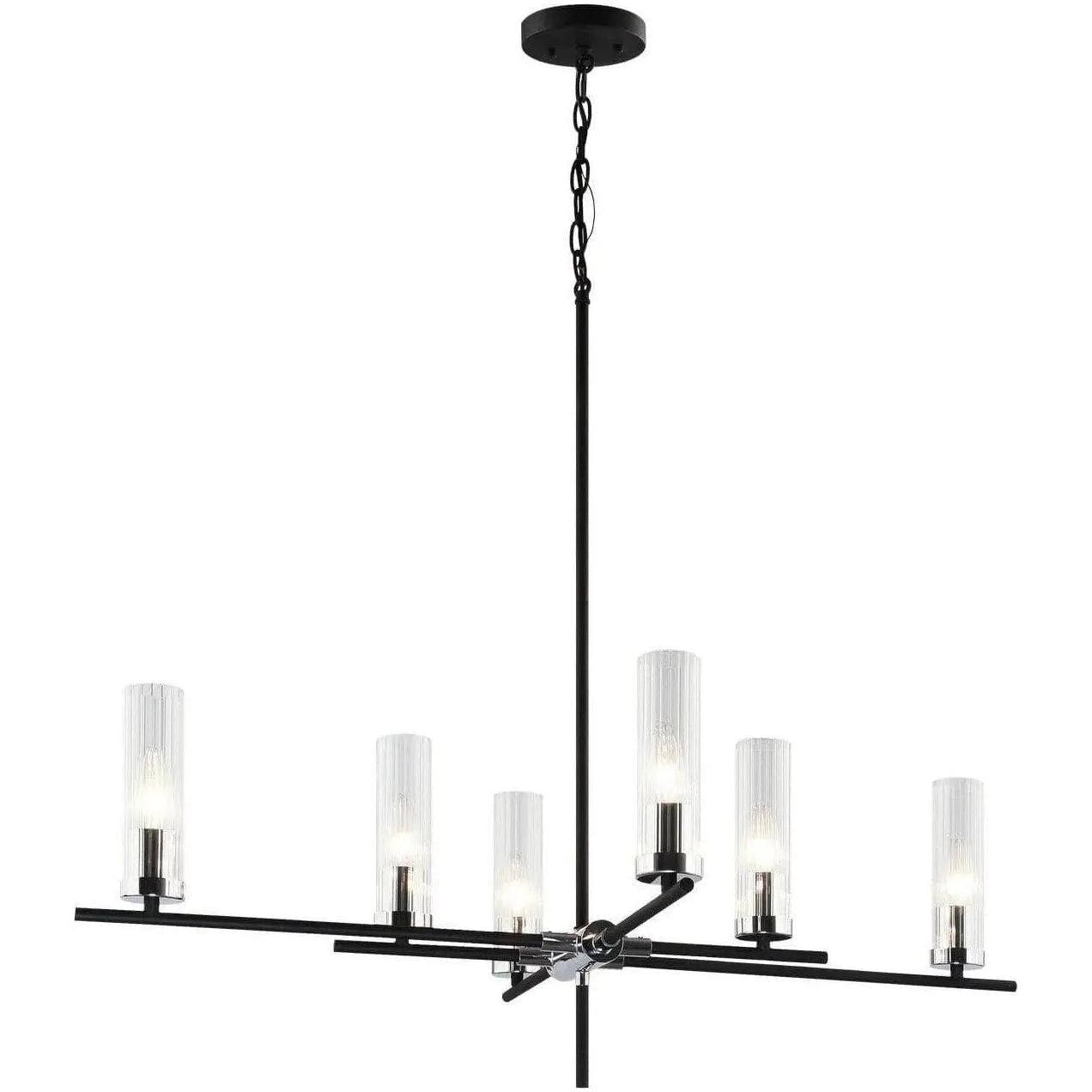 Matteo Lighting - Luminoso Linear Chandelier - C74206CH | Montreal Lighting & Hardware