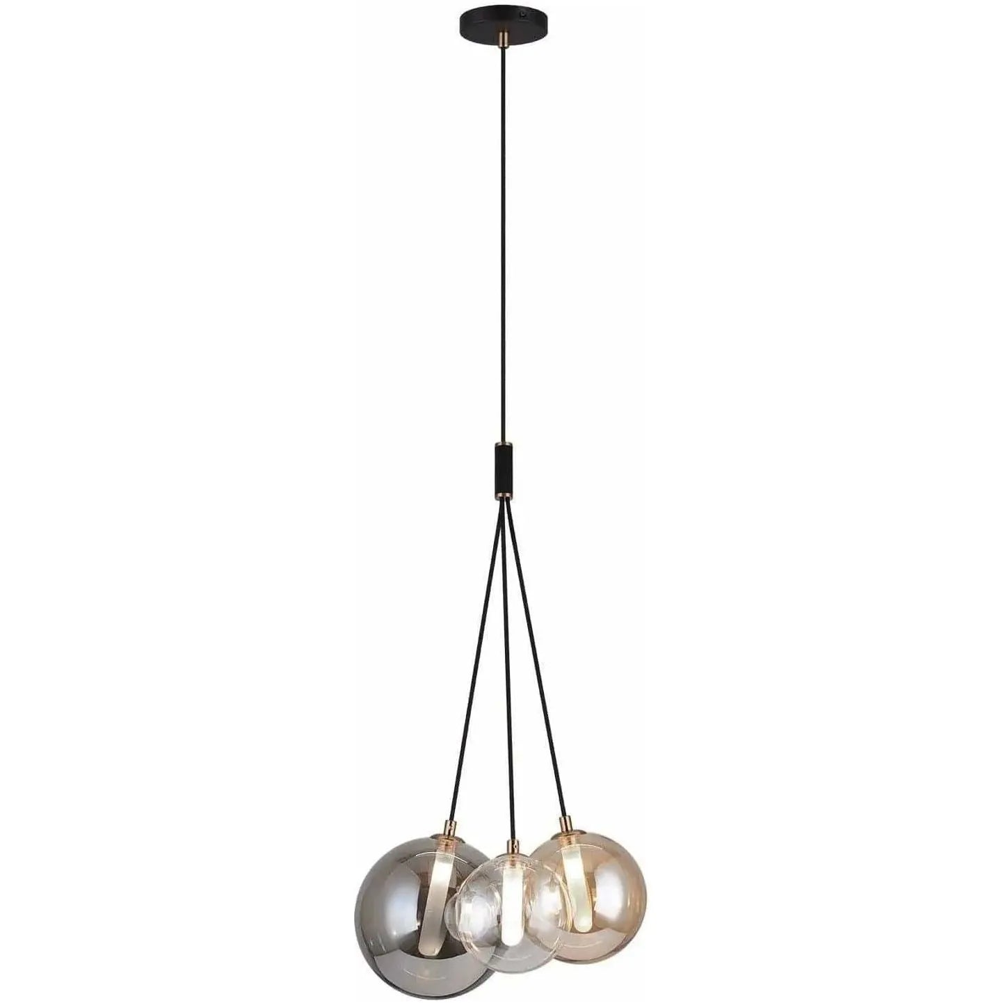 Matteo Lighting - Magma Chandelier - C81003BK | Montreal Lighting & Hardware