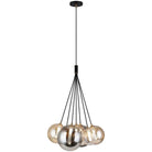 Matteo Lighting - Magma Chandelier - C81007BK | Montreal Lighting & Hardware