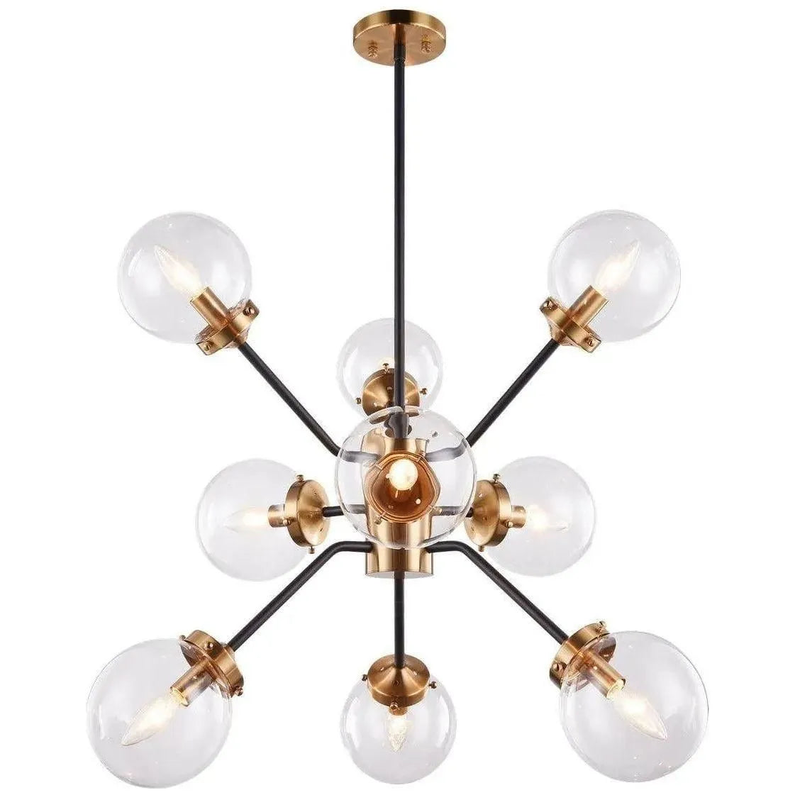 Matteo Lighting - Maru Chandelier - C72309AGCL | Montreal Lighting & Hardware