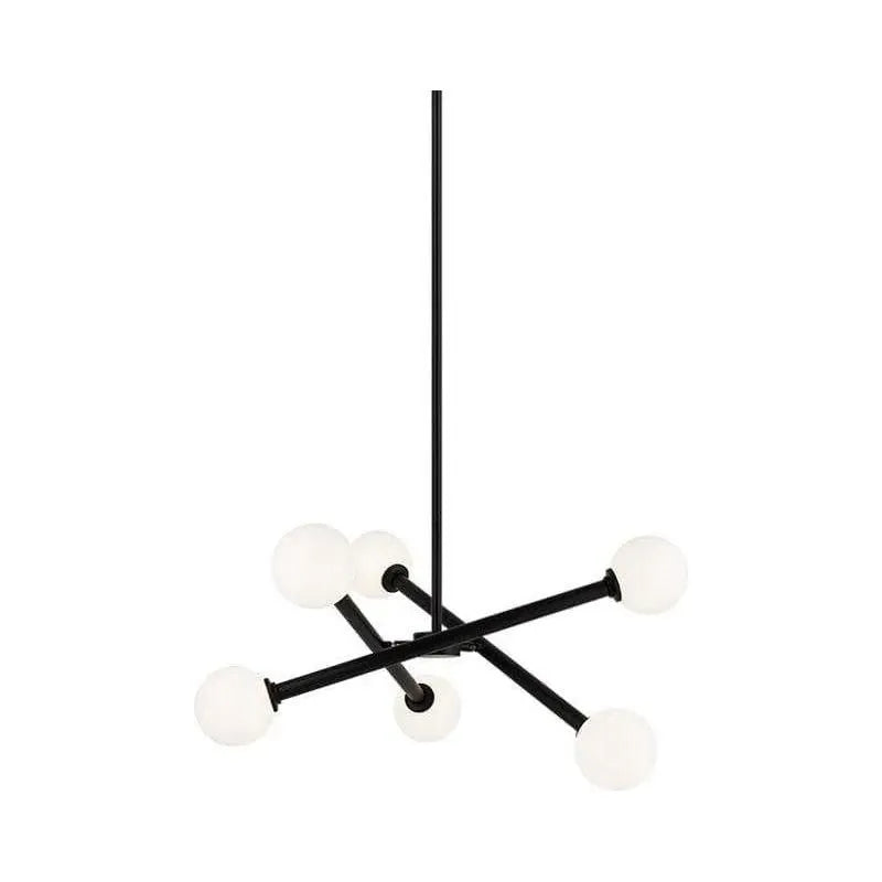 Matteo Lighting - Matchstix Chandelier - C64606BKOP | Montreal Lighting & Hardware