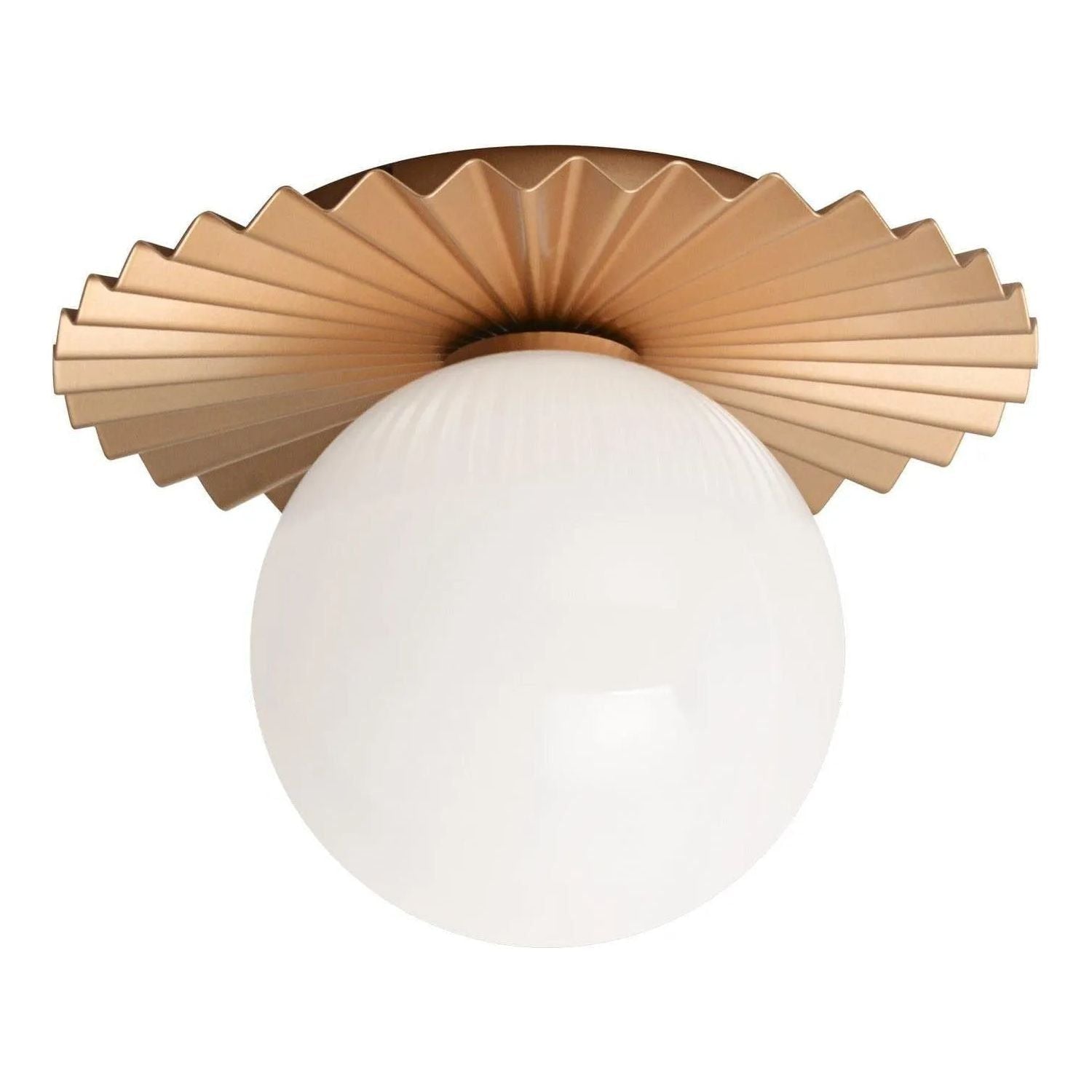 Matteo Lighting - Modern Ruff Flush Mount - WX83101MGOP | Montreal Lighting & Hardware