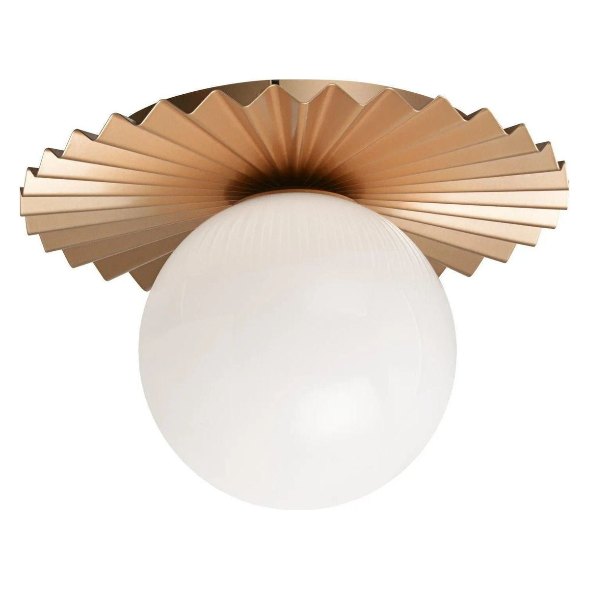 Matteo Lighting - Modern Ruff Flush Mount - WX83111MGOP | Montreal Lighting & Hardware