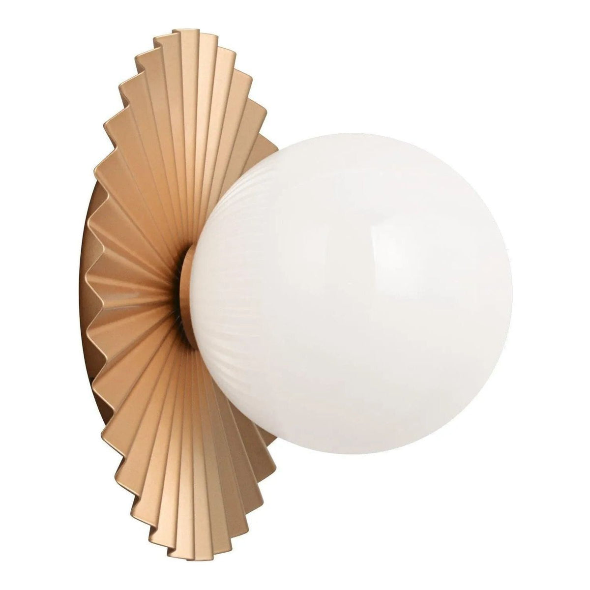 Matteo Lighting - Modern Ruff Wall Sconce - WX83101MGOP | Montreal Lighting & Hardware