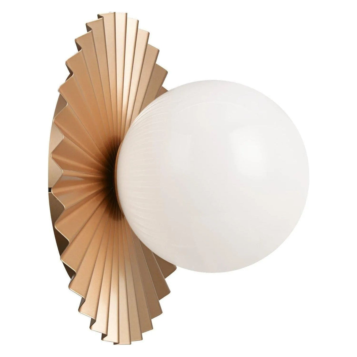 Matteo Lighting - Modern Ruff Wall Sconce - WX83111MGOP | Montreal Lighting & Hardware