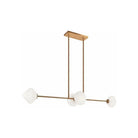Matteo Lighting - Novo Linear Suspension - C81744AGOP | Montreal Lighting & Hardware