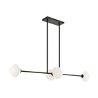 Matteo Lighting - Novo Linear Suspension - C81744BKOP | Montreal Lighting & Hardware