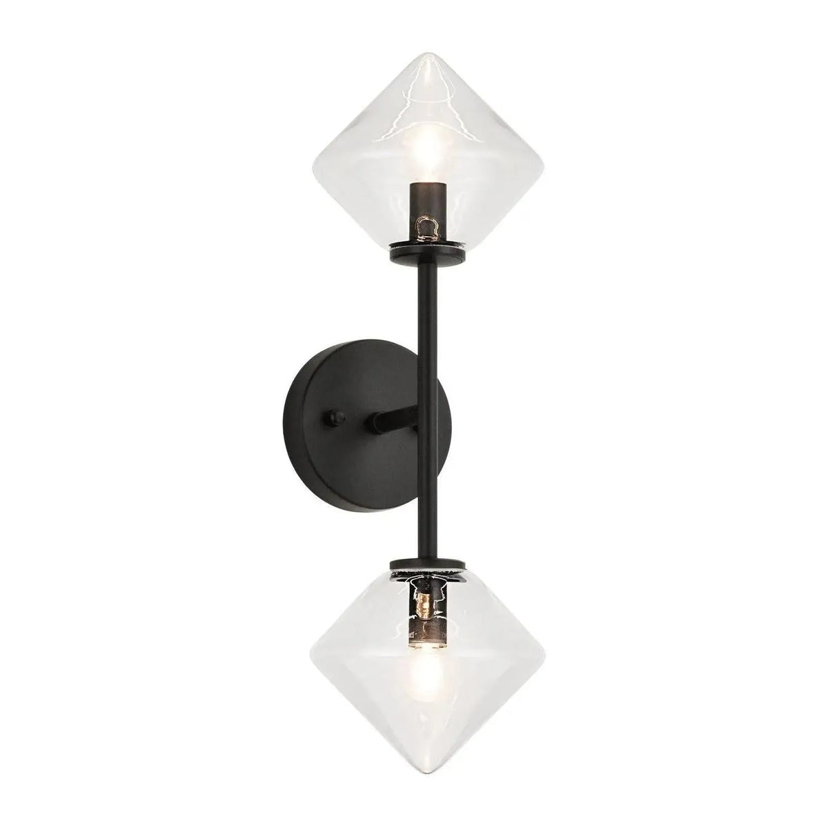 Matteo Lighting - Novo Oval Wall Sconce - W81742BKCL | Montreal Lighting & Hardware