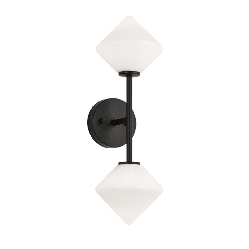 Matteo Lighting - Novo Oval Wall Sconce - W81742BKOP | Montreal Lighting & Hardware