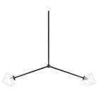Matteo Lighting - Novo Twin Diamond Linear Pendant - C81742BKCL | Montreal Lighting & Hardware