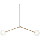 Matteo Lighting - Novo Twin Linear Pendant - C81702AGCL | Montreal Lighting & Hardware