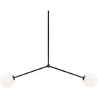Matteo Lighting - Novo Twin Linear Pendant - C81702BKOP | Montreal Lighting & Hardware