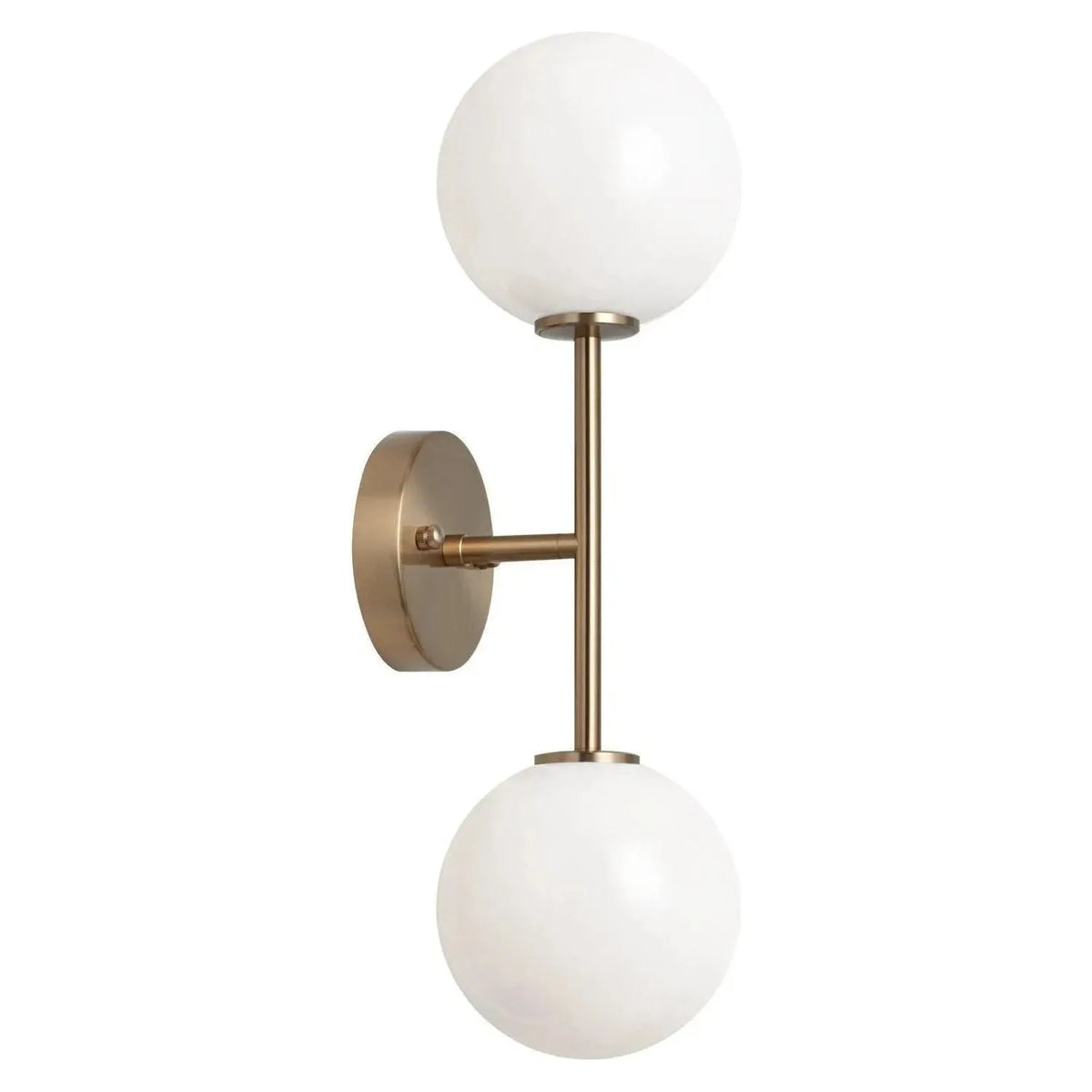Matteo Lighting - Novo Wall Sconce - W81702AGOP | Montreal Lighting & Hardware