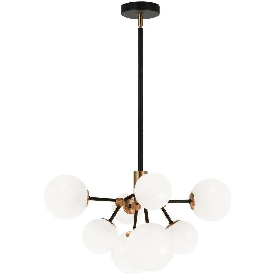Matteo Lighting - Novu LED Chandelier - C83008AGOP | Montreal Lighting & Hardware