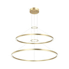 Matteo Lighting - O'Hara LED Double Chandelier - C30856BG | Montreal Lighting & Hardware