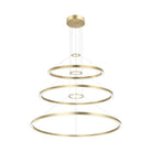 Matteo Lighting - O'Hara LED Triple Chandelier - C30896BG | Montreal Lighting & Hardware