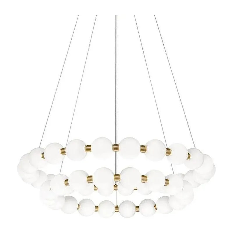 Matteo Lighting - Oni 3-Tier Chandelier - C83457OG | Montreal Lighting & Hardware