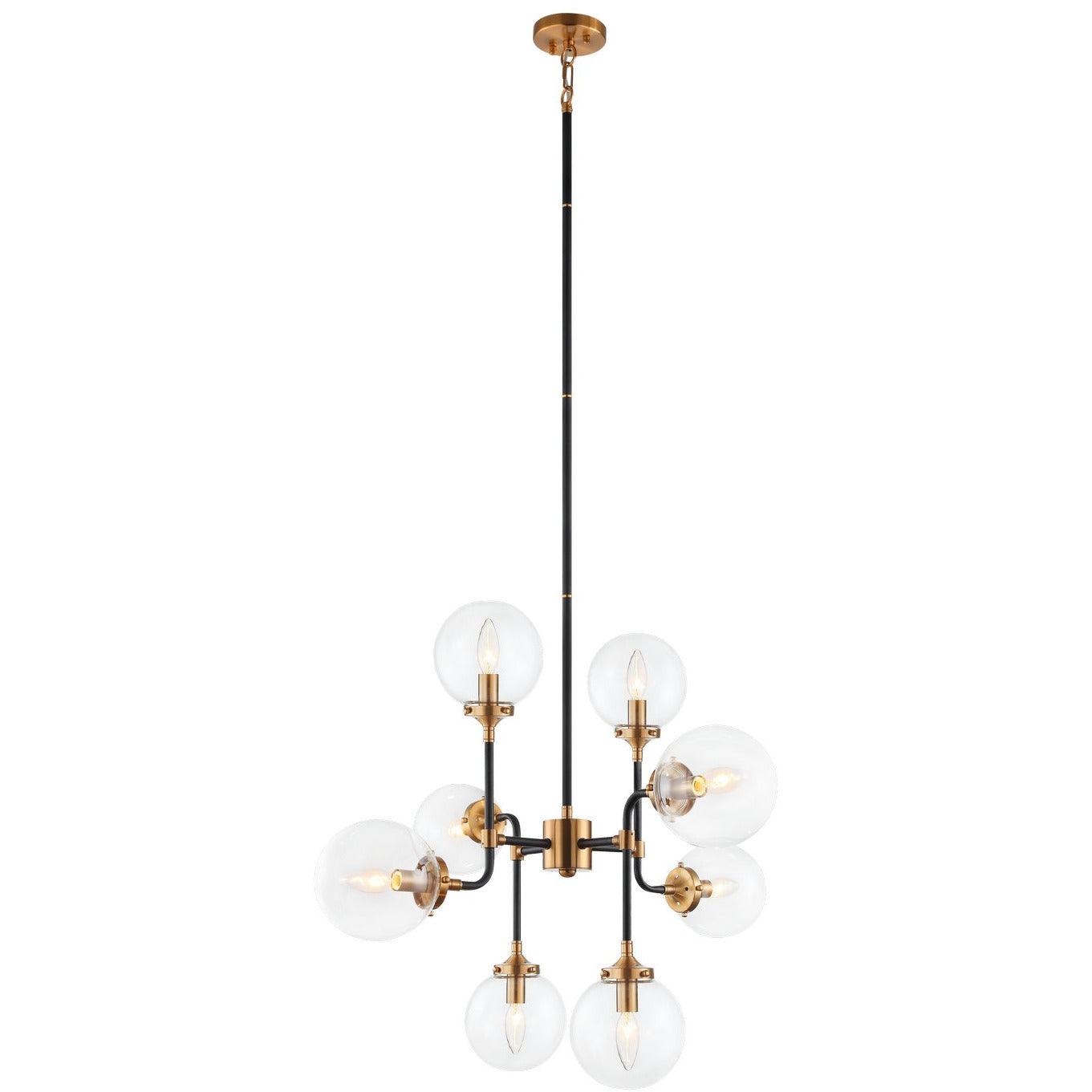 Matteo Lighting - Particles Chandelier - C58208AGCL | Montreal Lighting & Hardware