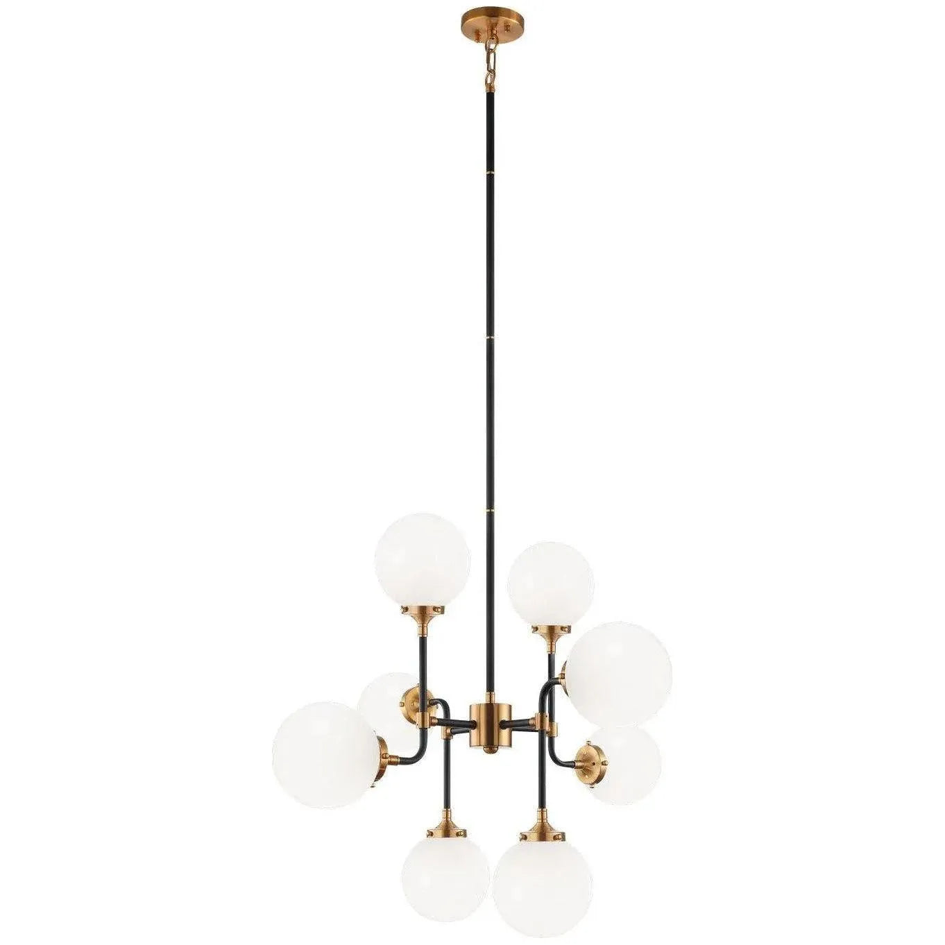 Matteo Lighting - Particles Chandelier - C58208AGCL | Montreal Lighting & Hardware