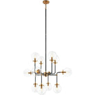 Matteo Lighting - Particles Chandelier - C58212AGCL | Montreal Lighting & Hardware